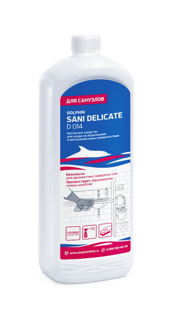 Dolphin SANI DELICATE D 014, 1 л